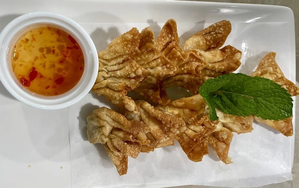 Delicious Fried Chicken Wontons at Photastic in Edmonton, AB